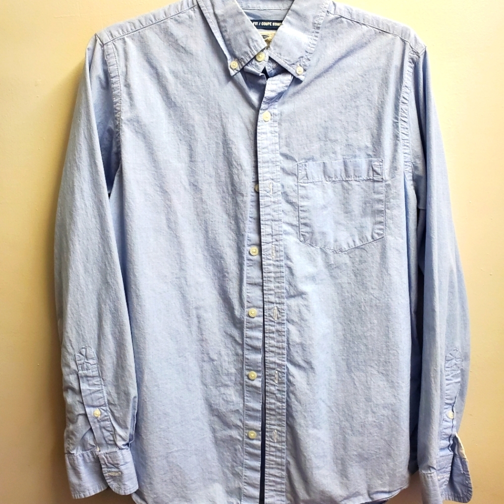 Classic Jean shirt button up